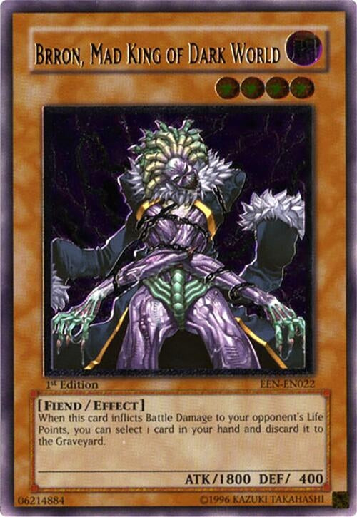 Brron Mad King of Dark World (UTR) (22) - YuGiOh Single