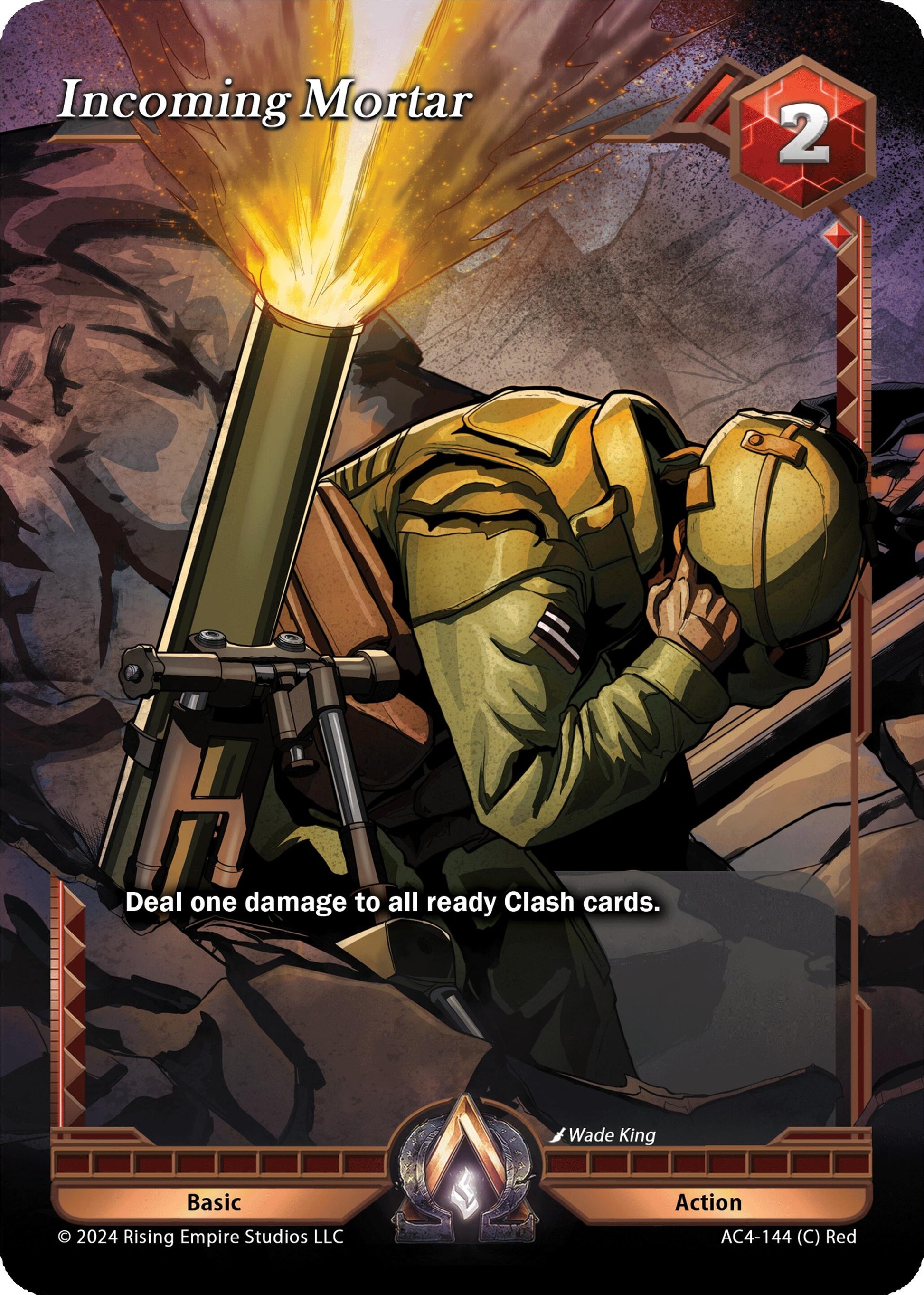Incoming Mortar (4144) [AC4] - Alpha Clash Single