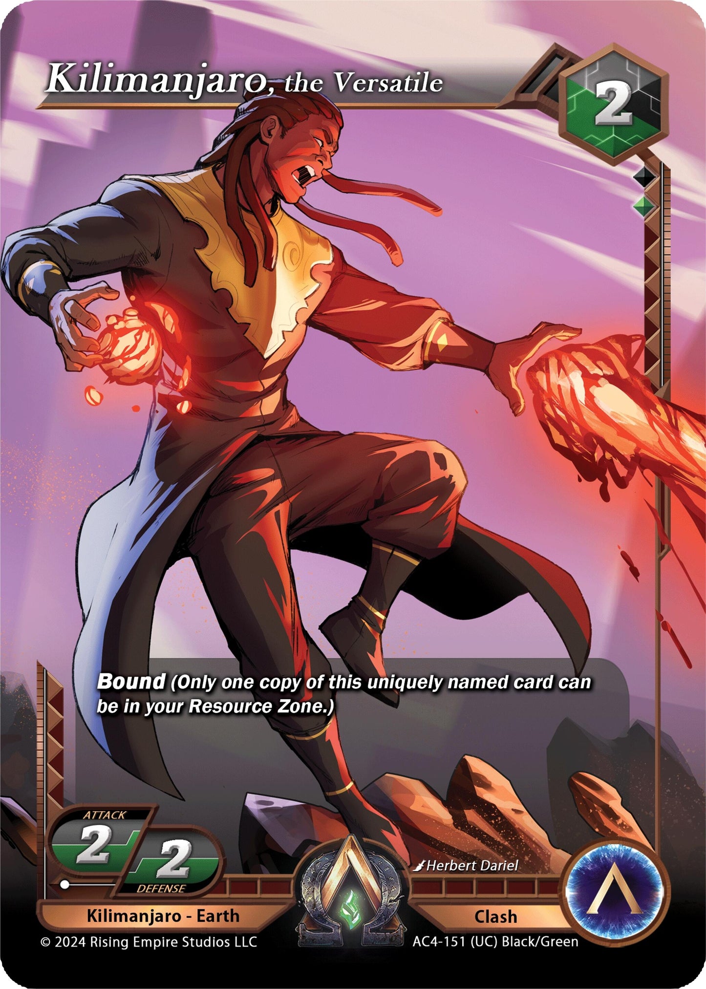 Kilimanjaro the Versatile (4151) [AC4] - Alpha Clash Single