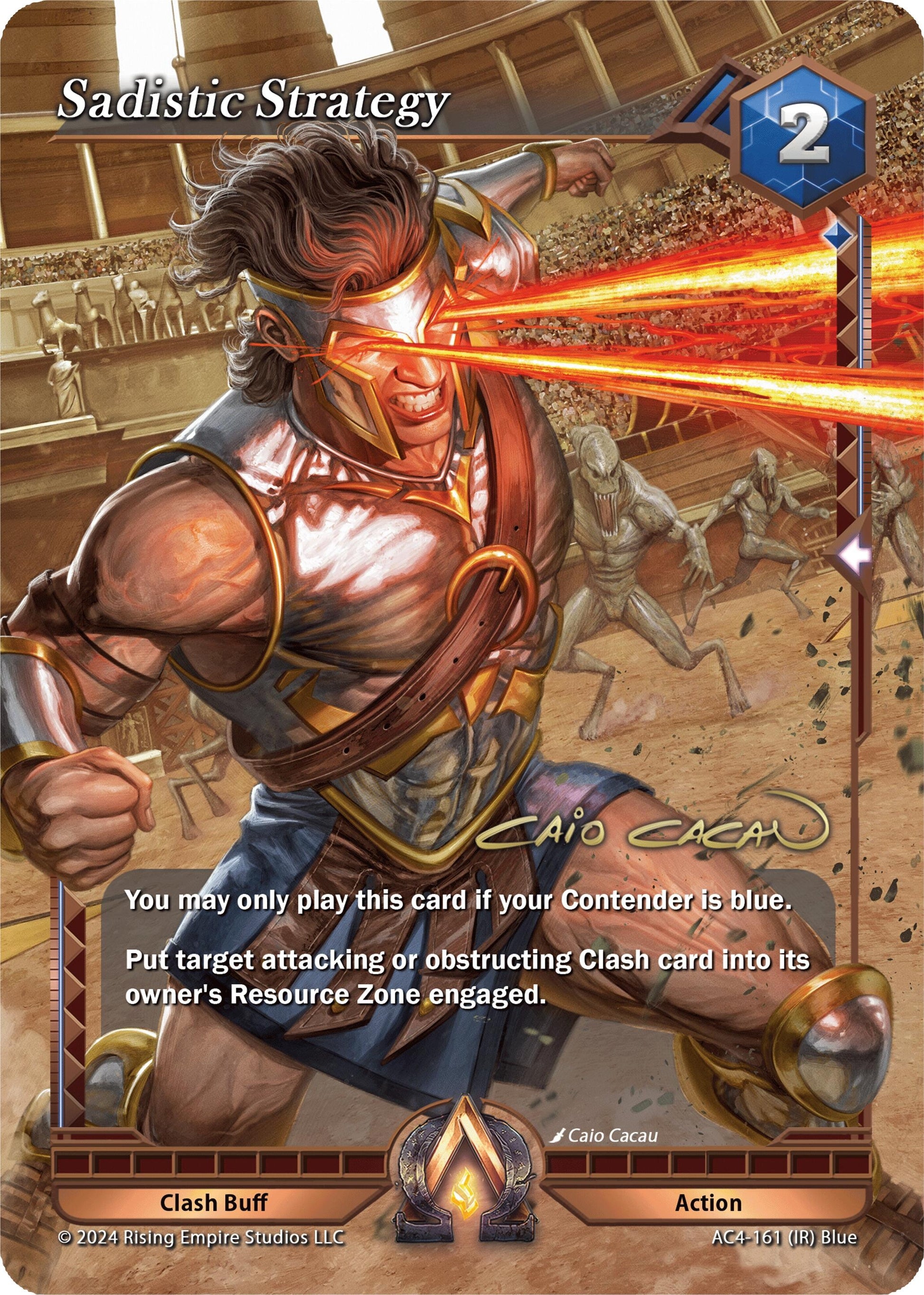 Sadistic Strategy (Iconic Rare) (4161) [AC4] - Alpha Clash Single