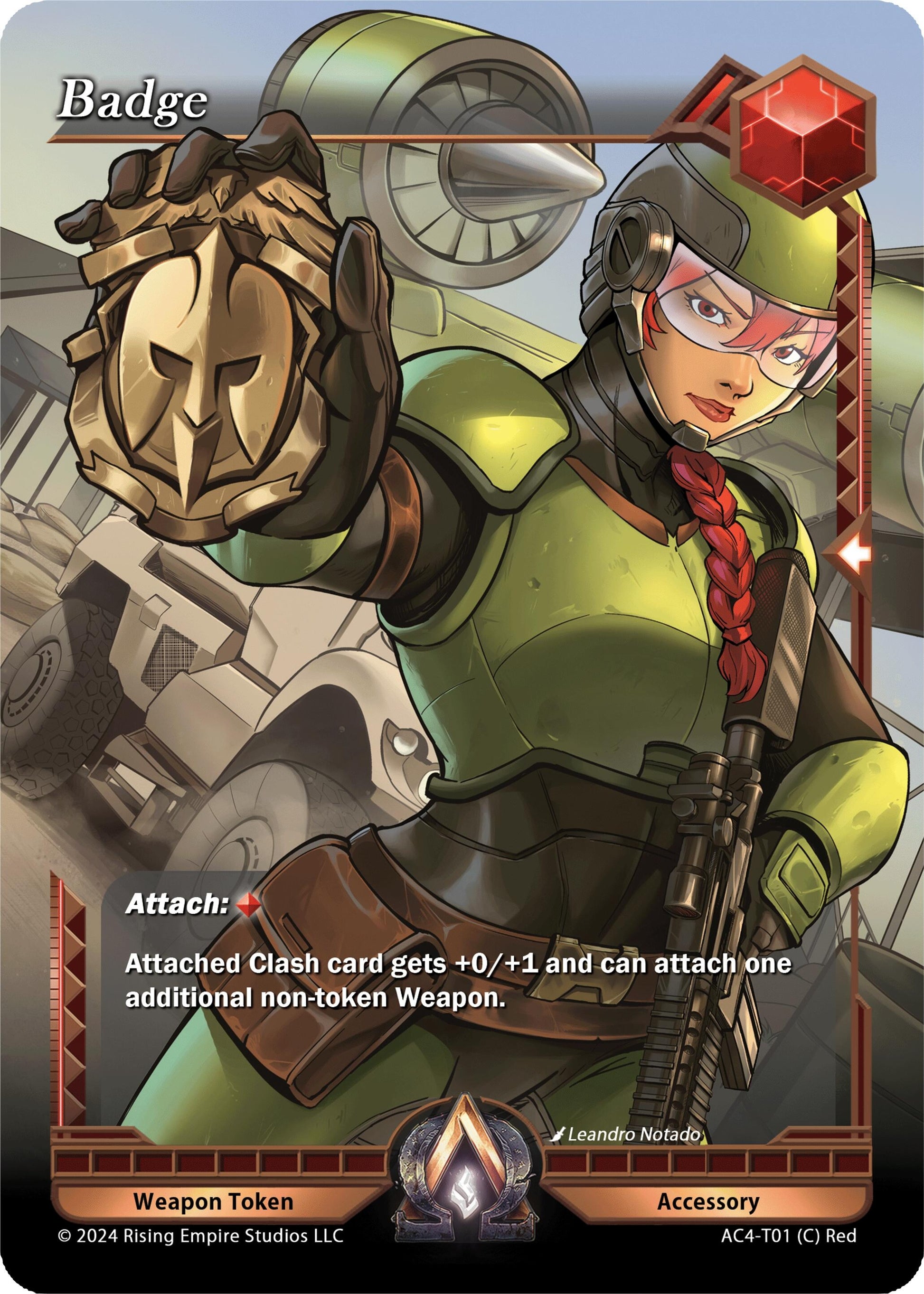 Badge (401) [AC4] - Alpha Clash Single