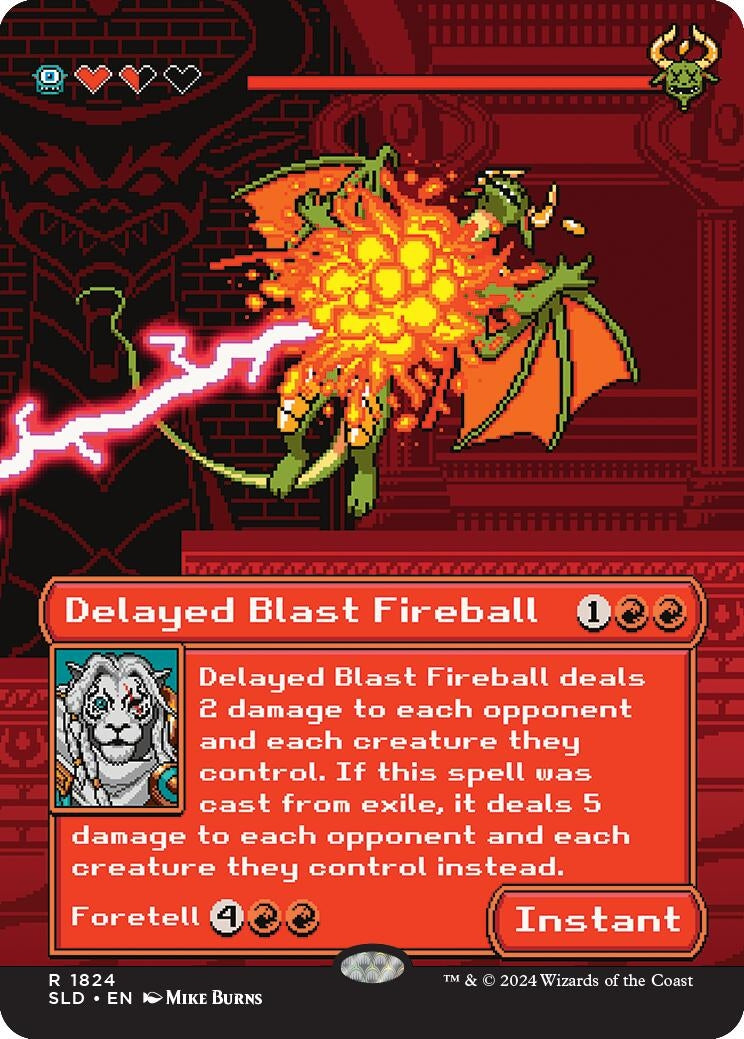 Delayed Blast Fireball (1824) [SLD] - MTG Single