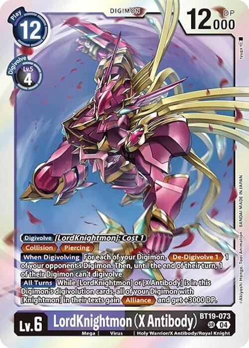 LordKnightmon (X Antibody) (19073) [BT18-20] - Digimon Card Game Single