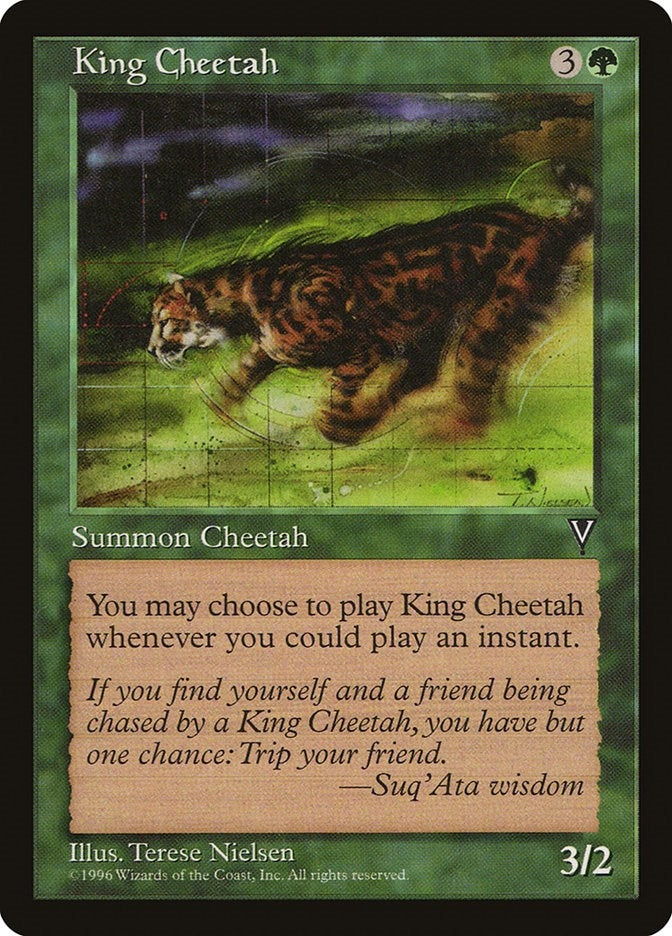 King Cheetah [VIS] - MTG Single