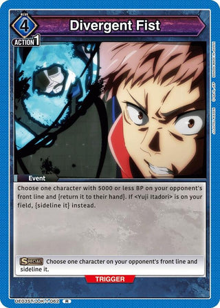 Divergent Fist (31062) [UE03ST] - Union Arena Single