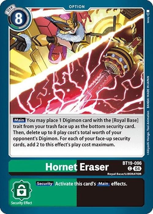 Hornet Eraser (19096) [BT18-20] - Digimon Card Game Single