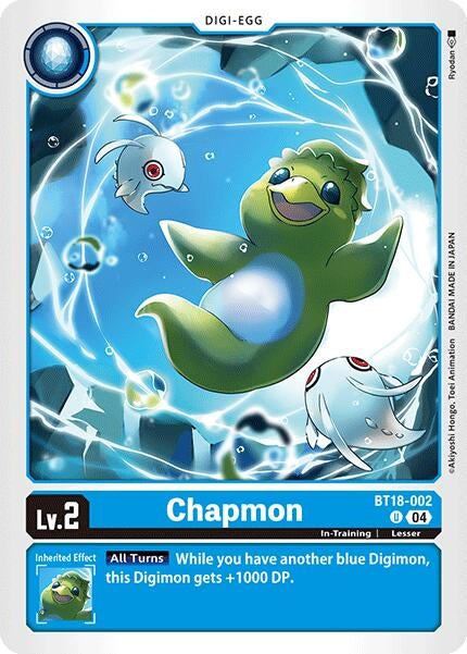 Chapmon (18002) [BT18-20] - Digimon Card Game Single