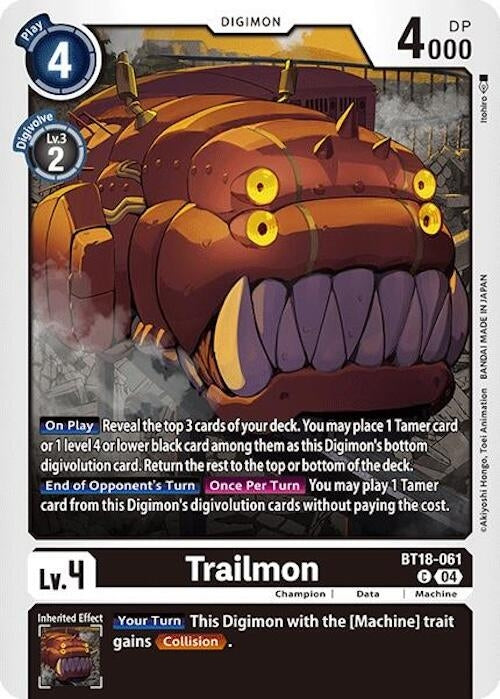 Trailmon (18061) [BT18-20] - Digimon Card Game Single
