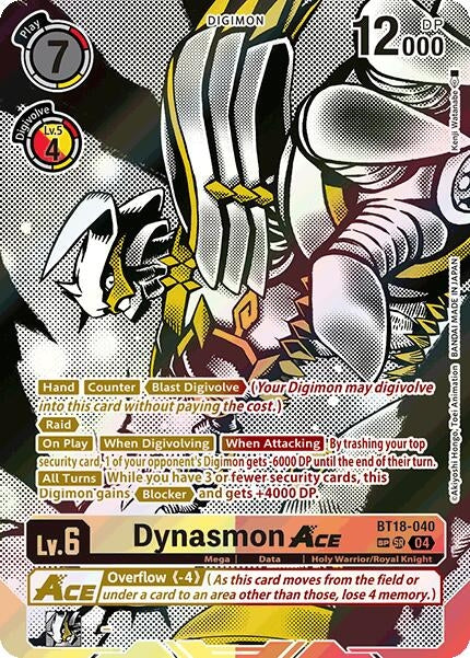 Dynasmon ACE (Textured) (18040) [BT18-20] - Digimon Card Game Single