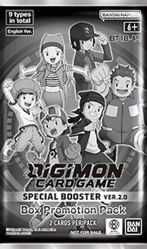Release Special Booster 2.0: Box Promotion Pack [BT18-20] - Digimon Card Game Sealed