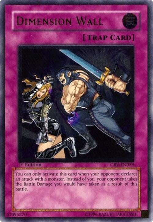 Dimension Wall (UTR) (59) - YuGiOh Single