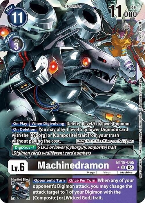 Machinedramon (Release Special Booster 2.0: Box Promotion Pack) (19065) [BT18-20] - Digimon Card Game Single