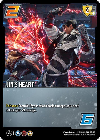 Jin’s Heart (80111319) [TK8] - UniVersus Single