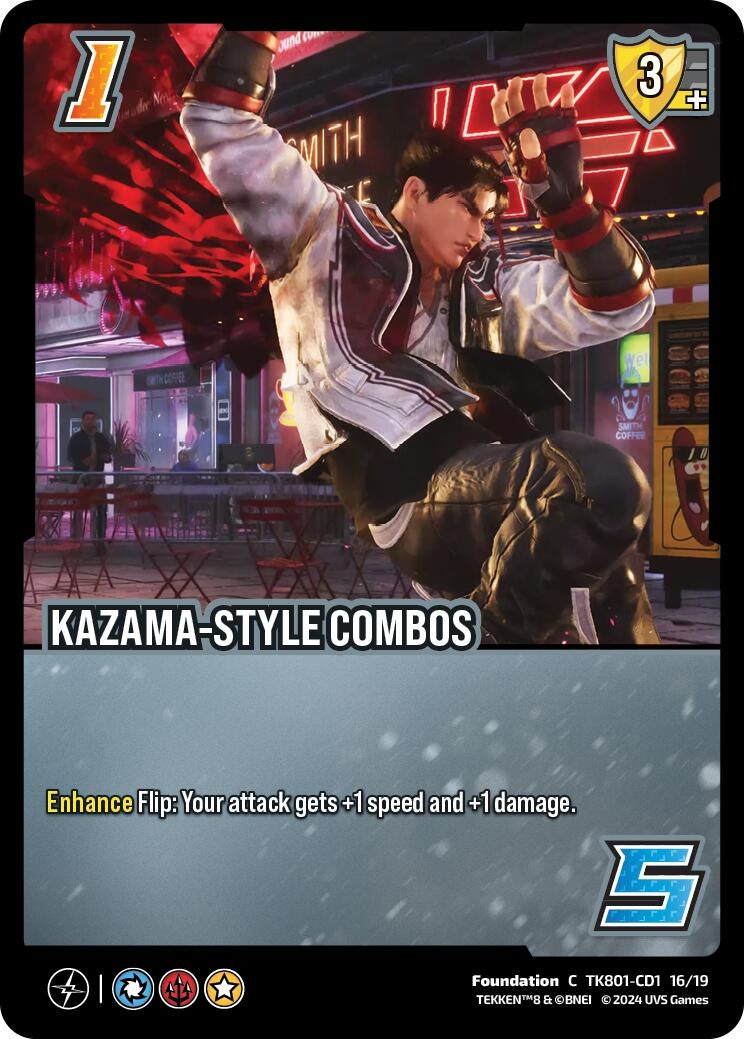 Kazama-Style Combos (80111619) [TK8] - UniVersus Single