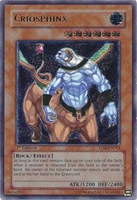 Criosphinx (UTR) (13) (TLM) - YuGiOh Single
