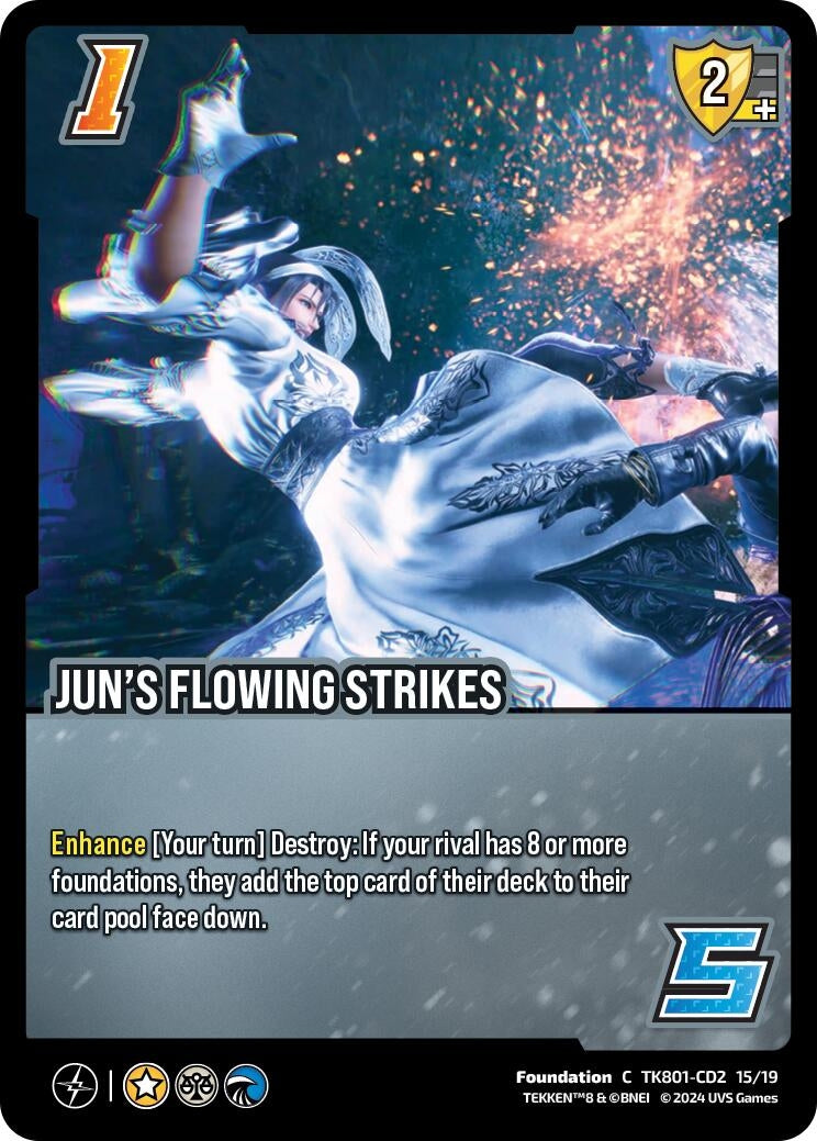 Jun’s Flowing Strikes (80121519) [TK8] - UniVersus Single