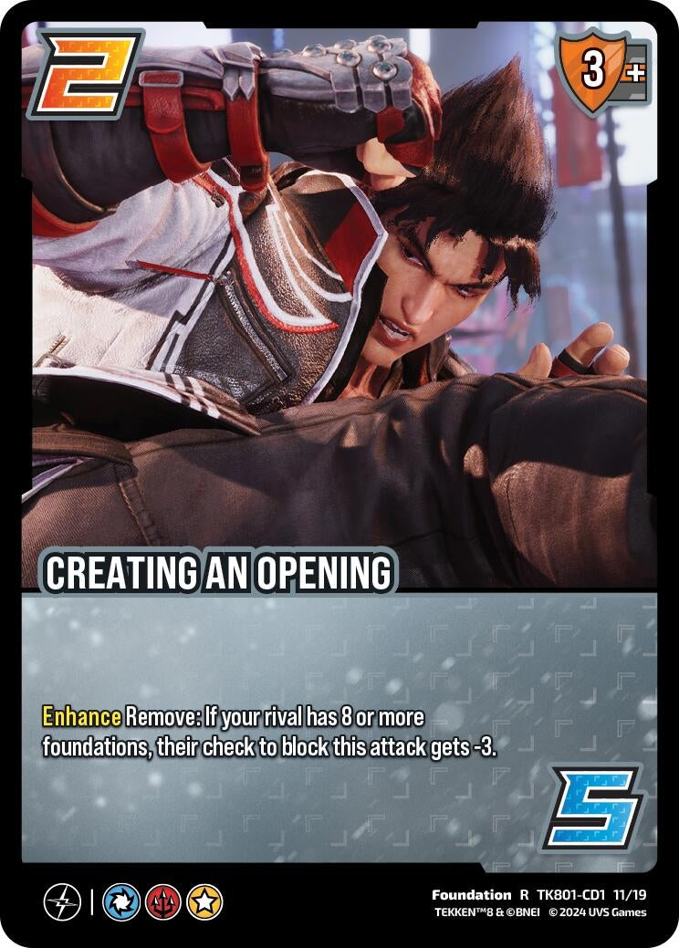 Creating An Opening (80111119) [TK8] - UniVersus Single