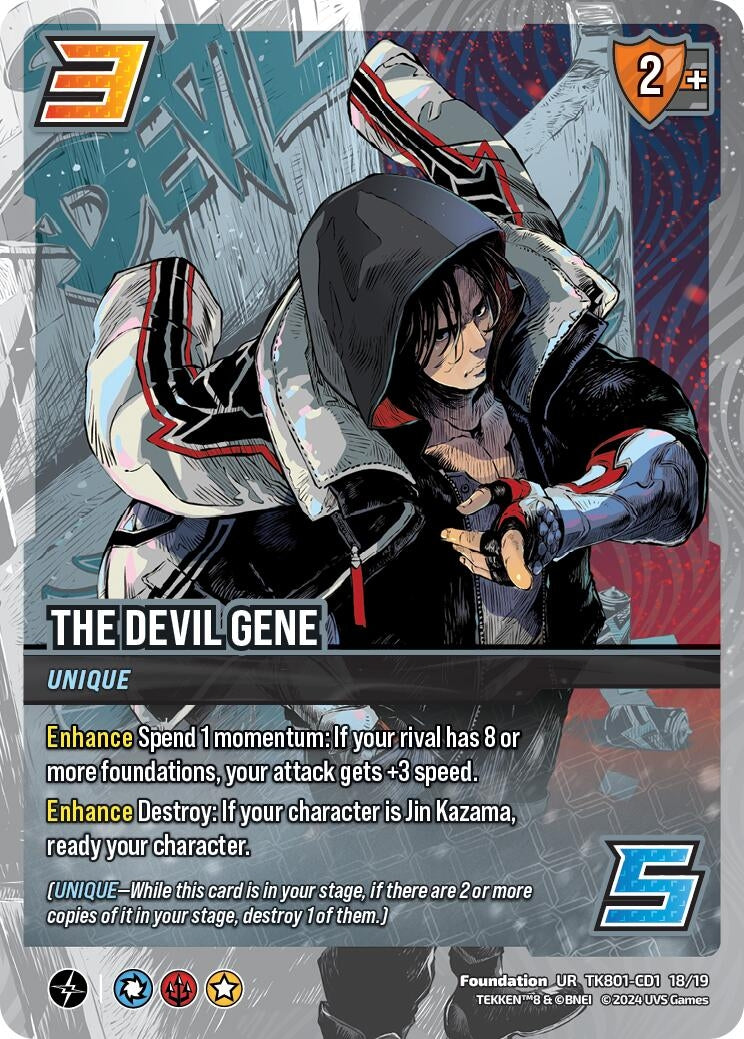 The Devil Gene (80111819) [TK8] - UniVersus Single
