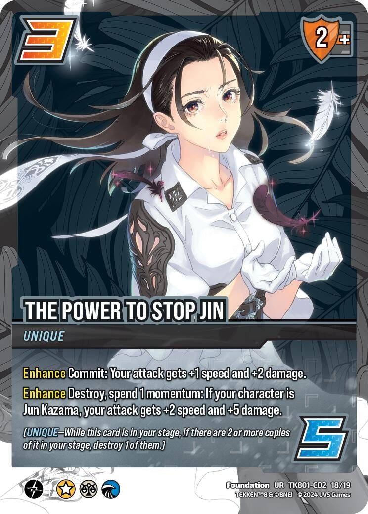 The Power To Stop Jin (80121819) [TK8] - UniVersus Single