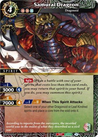 Samurai Dragron (6013) [BSS06] - Battle Spirits Saga Single