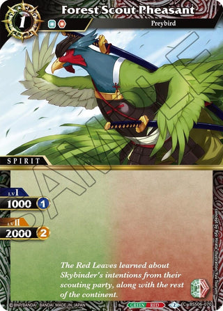 Forest Scout Pheasant (6070) [BSS06] - Battle Spirits Saga Single