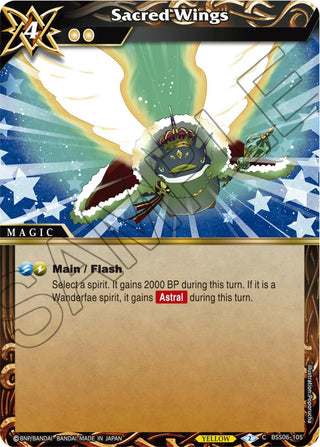 Sacred Wings (6105) [BSS06] - Battle Spirits Saga Single