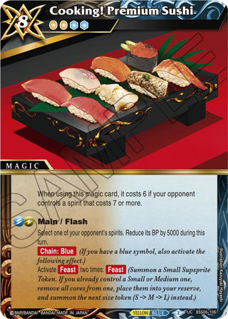 Cooking! Premium Sushi (6106) [BSS06] - Battle Spirits Saga Single