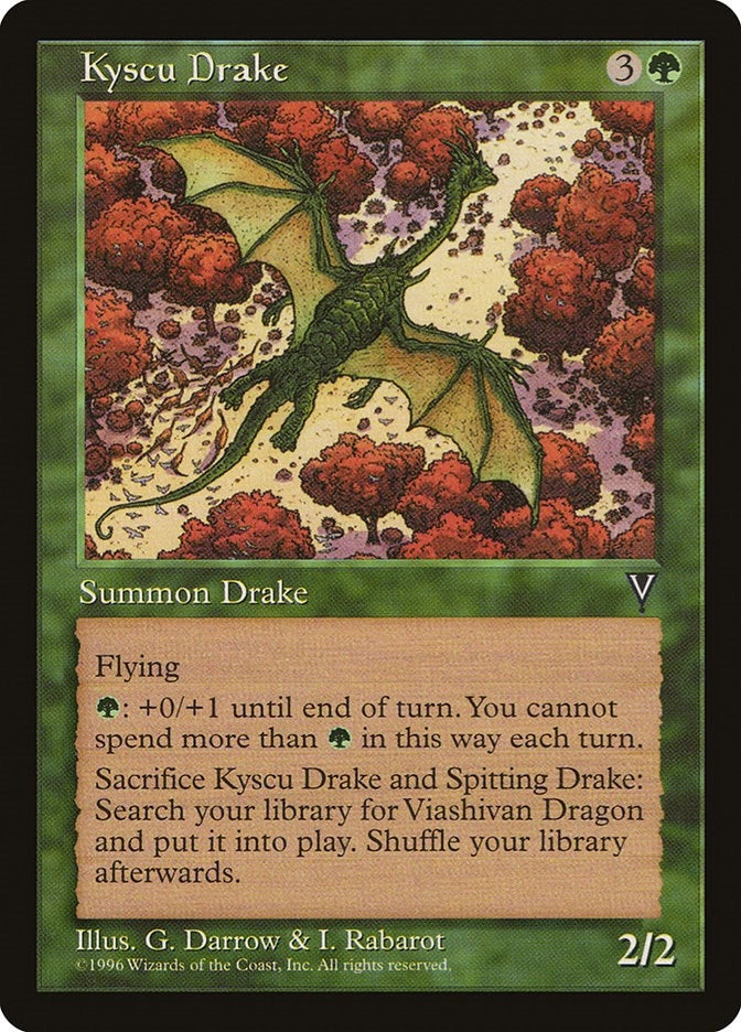 Kyscu Drake [VIS] - MTG Single