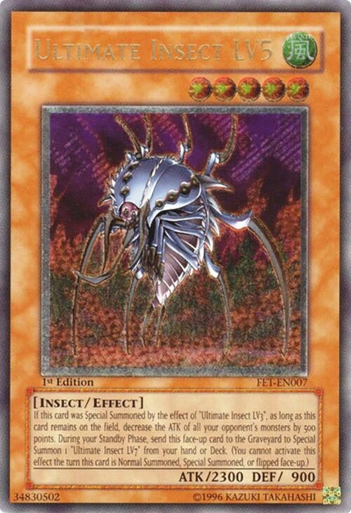 Ultimate Insect LV5 (UTR) (7) - YuGiOh Single