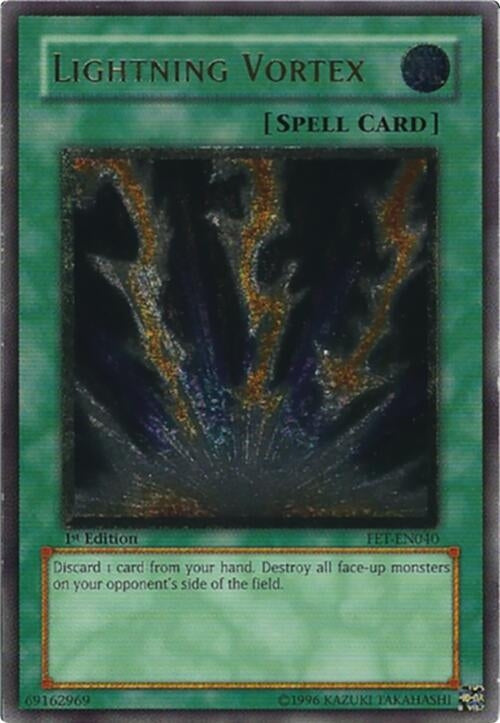Lightning Vortex (UTR) (40) - YuGiOh Single