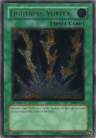 Lightning Vortex (UTR) (40) - YuGiOh Single