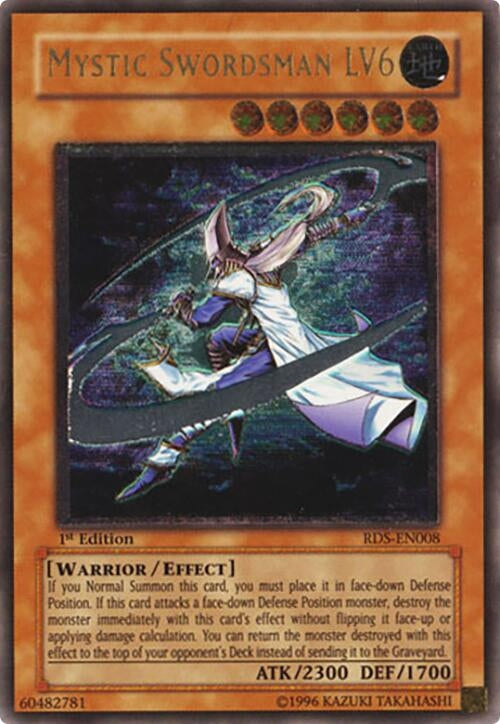 Mystic Swordsman LV6 (UTR) (8) - YuGiOh Single
