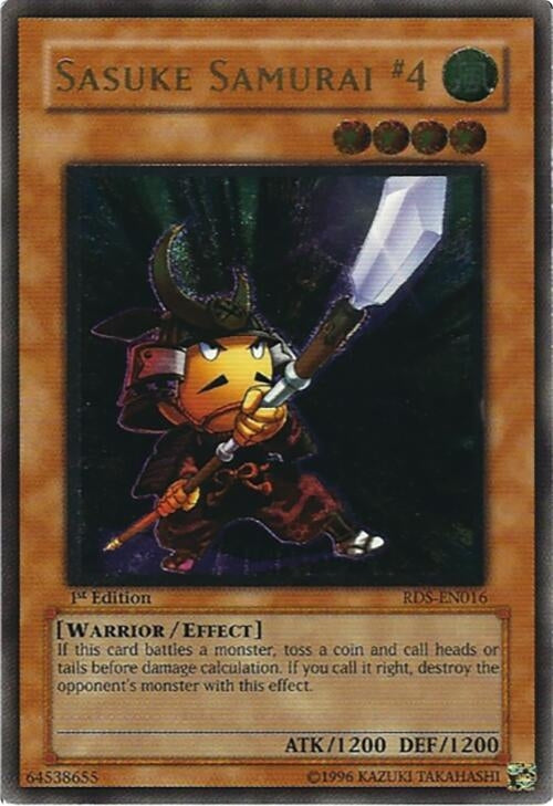 Sasuke Samurai #4 (UTR) (16) - YuGiOh Single