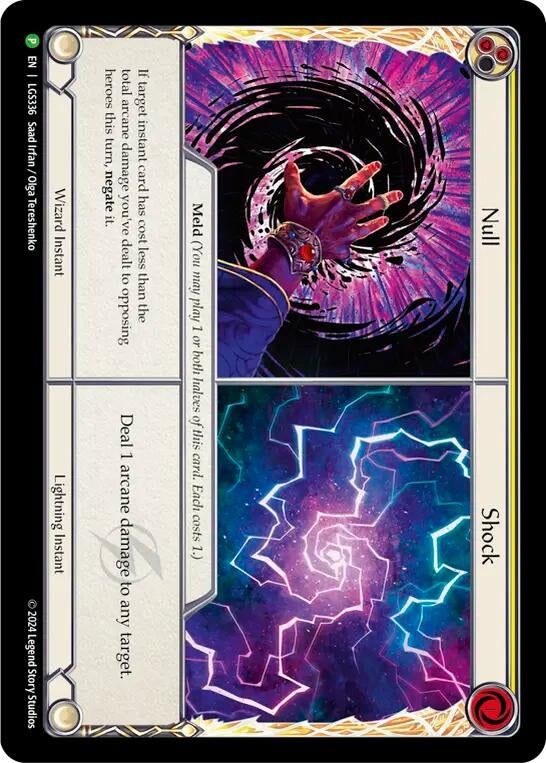 Null // Shock (336) [PR] - Flesh and Blood TCG Single
