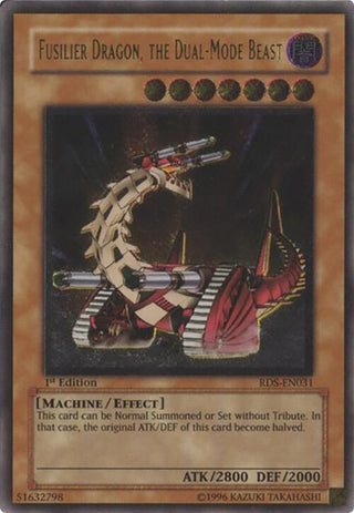 Fusilier Dragon the Dual-Mode Beast (UTR) (31) - YuGiOh Single