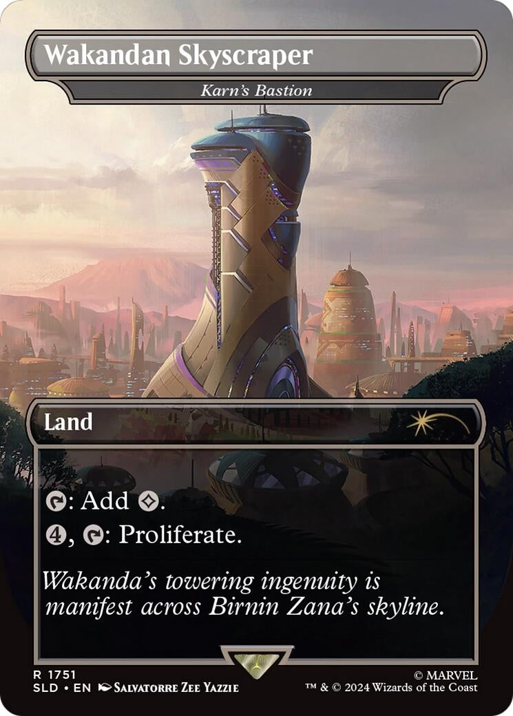 Wakandan Skyscraper - Karn’s Bastion [SLD] - MTG Single