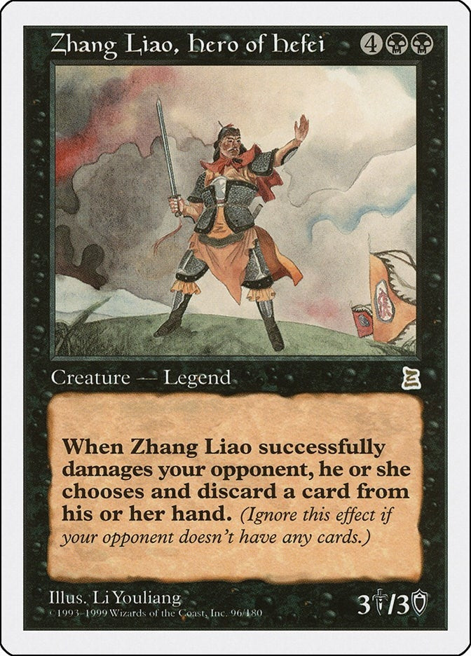 Zhang Liao Hero of Hefei (96) [PTK] - MTG Single