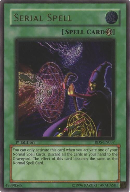 Serial Spell (UTR) (37) - YuGiOh Single
