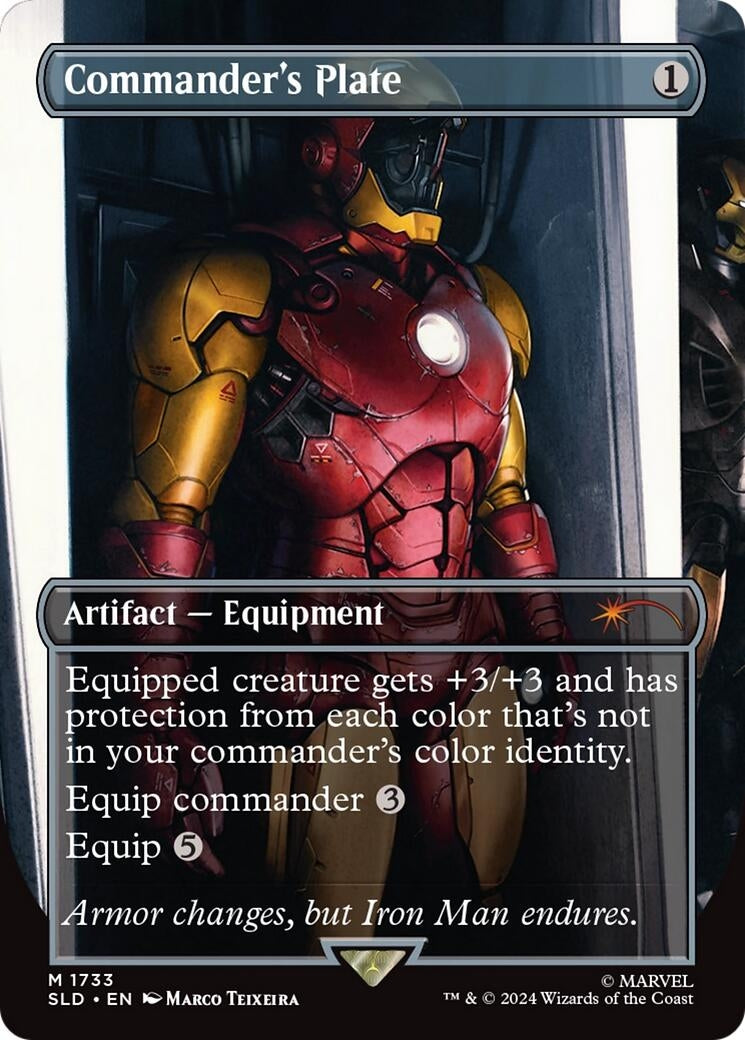 Commander’s Plate (1733) (1733) [SLD] - MTG Single