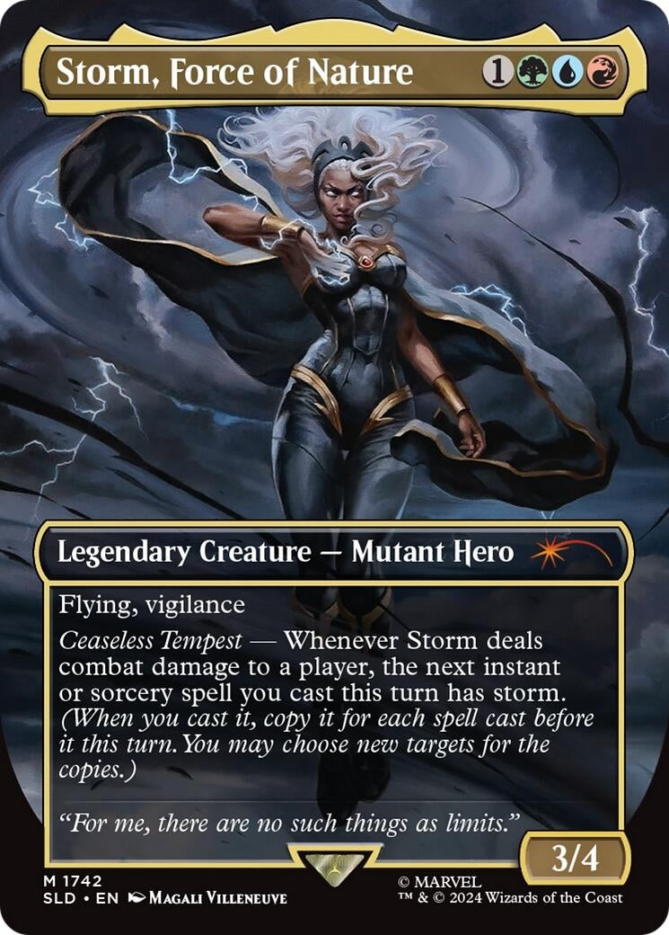 Storm Force of Nature (1742) [SLD] - MTG Single