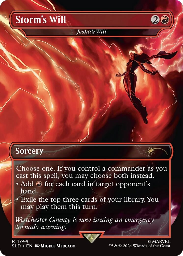 Storm’s Will - Jeska’s Will (1744) [SLD] - MTG Single