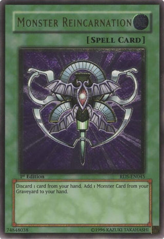 Monster Reincarnation (UTR) (45) - YuGiOh Single