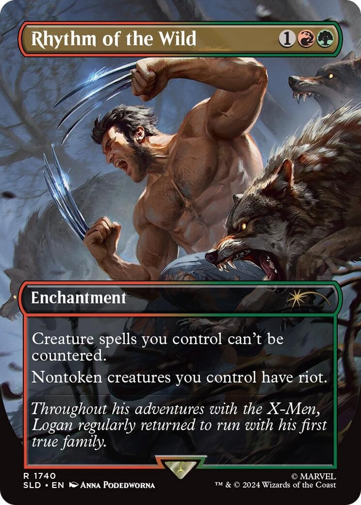 Rhythm of the Wild (Rainbow Foil) (1740) [SLD] - MTG Single