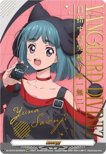 Energy Token (Yuna Sainoji) (Hot Stamped) (405) [DZ-BT04] - Cardfight Vanguard Single