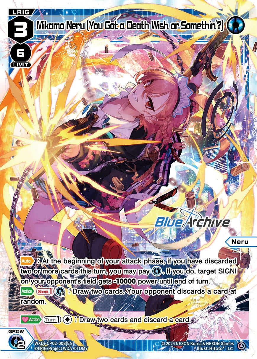 Mikamo Neru [You Got a Death Wish or Somethin’?] (2008) [WXDi-CP02] - WIXOSS Single