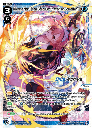 Mikamo Neru [You Got a Death Wish or Somethin’?] (2008) [WXDi-CP02] - WIXOSS Single