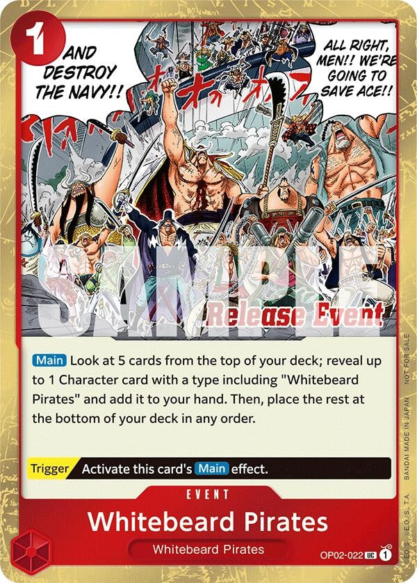 Whitebeard Pirates (ST15 - ST20 Release Event Winner Pack) (2022) (OP-PR) - One Piece Card Game Single