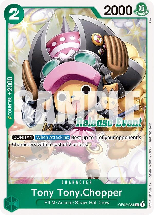 Tony Tony.Chopper (ST15 - ST20 Release Event Winner Pack) (2034) (OP-PR) - One Piece Card Game Single