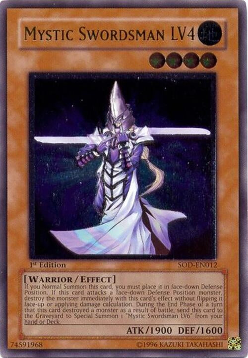Mystic Swordsman LV4 (UTR) (12) - YuGiOh Single