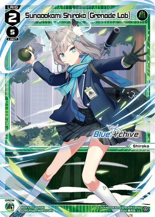 Sunaookami Shiroko [Grenade Lob] (2019) [WXDi-CP02] - WIXOSS Single